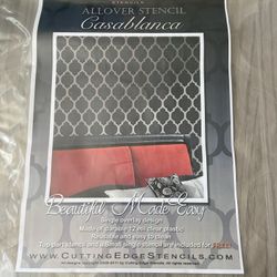 Wall Stencil - Casablanca Pattern (NEW!)