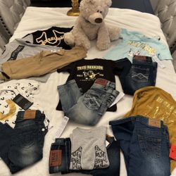 Kids 2,3,4 True Religion Outfit Set
