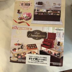 Re-Ment Japanese Miniature Petit Chocolaterie Chocolate 8 Box Complete Set New