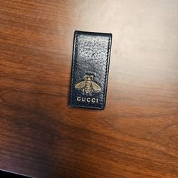Gucci Bee Animalier Money Clip