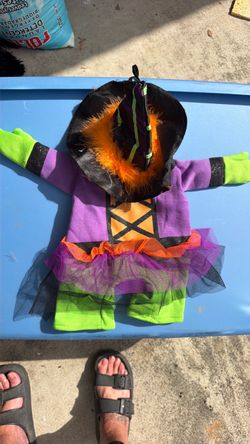 NEW witch dog costume sm/med