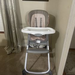 Baby Girl High Chair