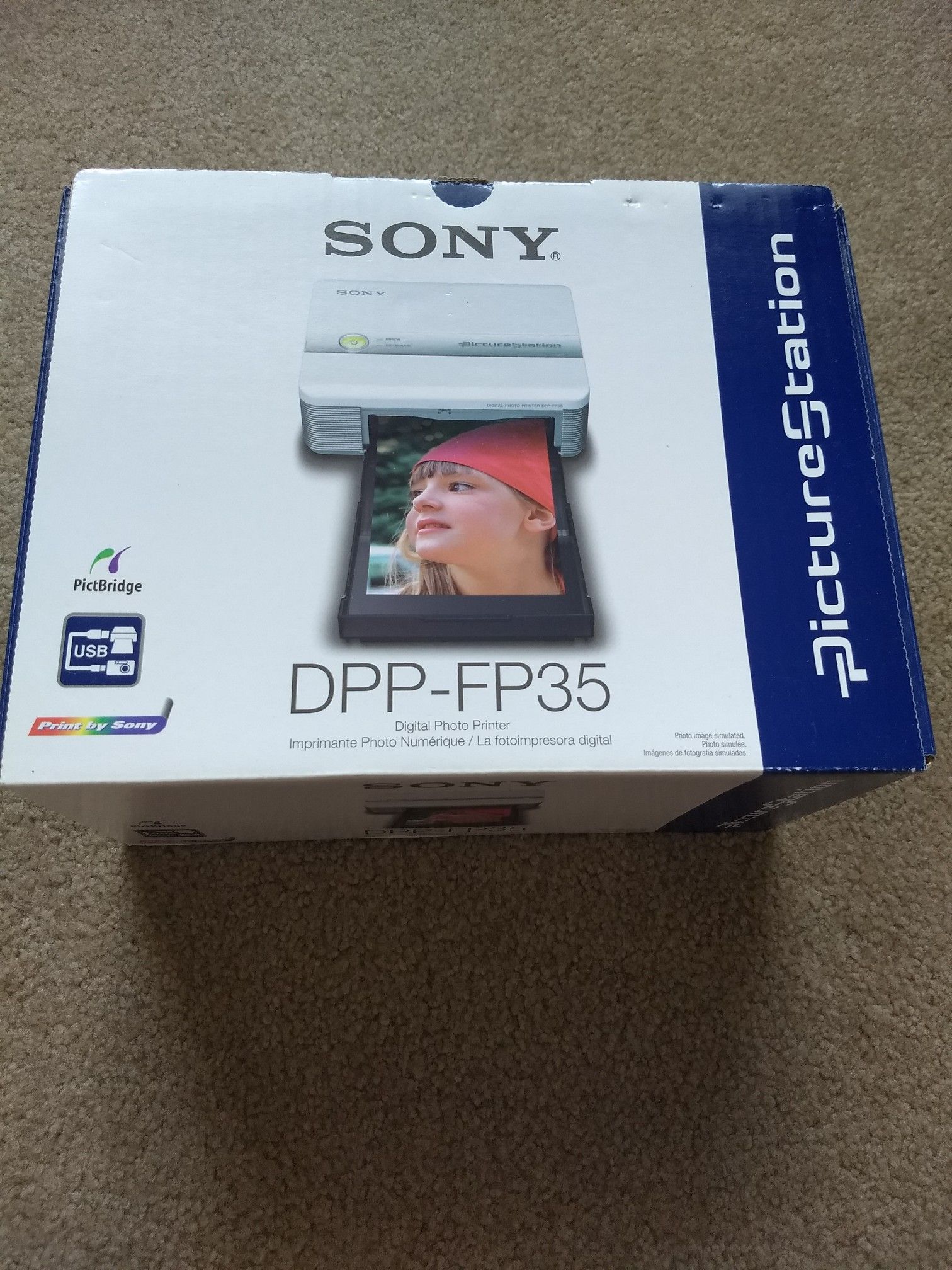 Sony picture station printer