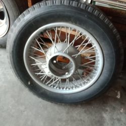 1953 Austin Sidley 17-in Spoke Wheel $500 Or Best Offer 0 Your Best Offer Or Trade