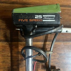 sigma25 shakespeare five speed trolling motor