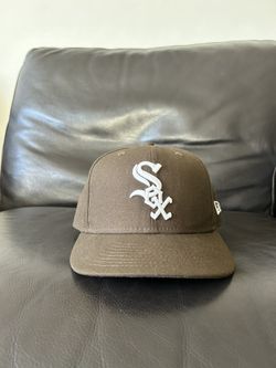 Brown Chicago White Sox Fitted Hat Size 7