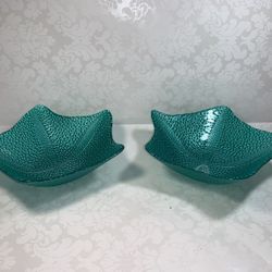 Star Fish Bowl Set In Blue Decor 