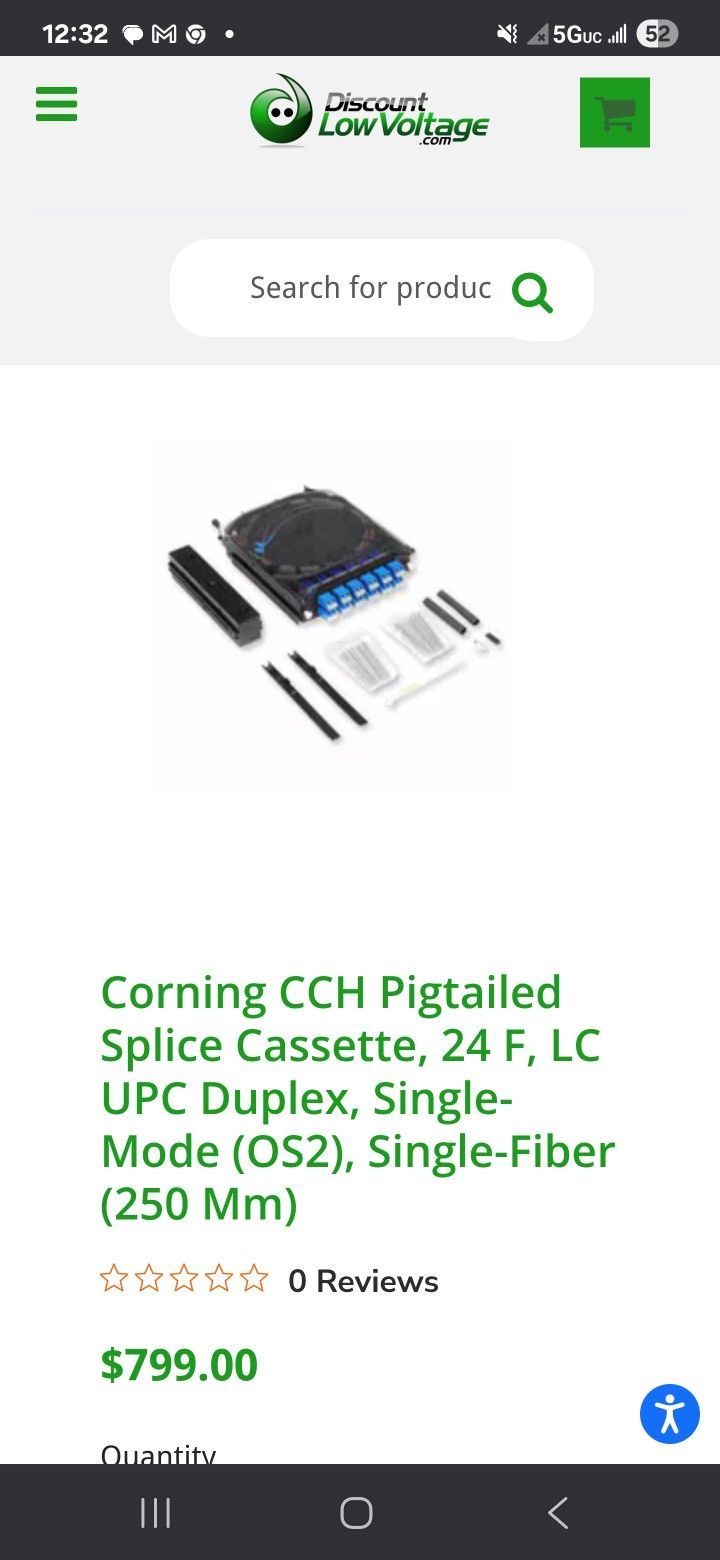 CORNING CCH-CS24-A9-P00RE