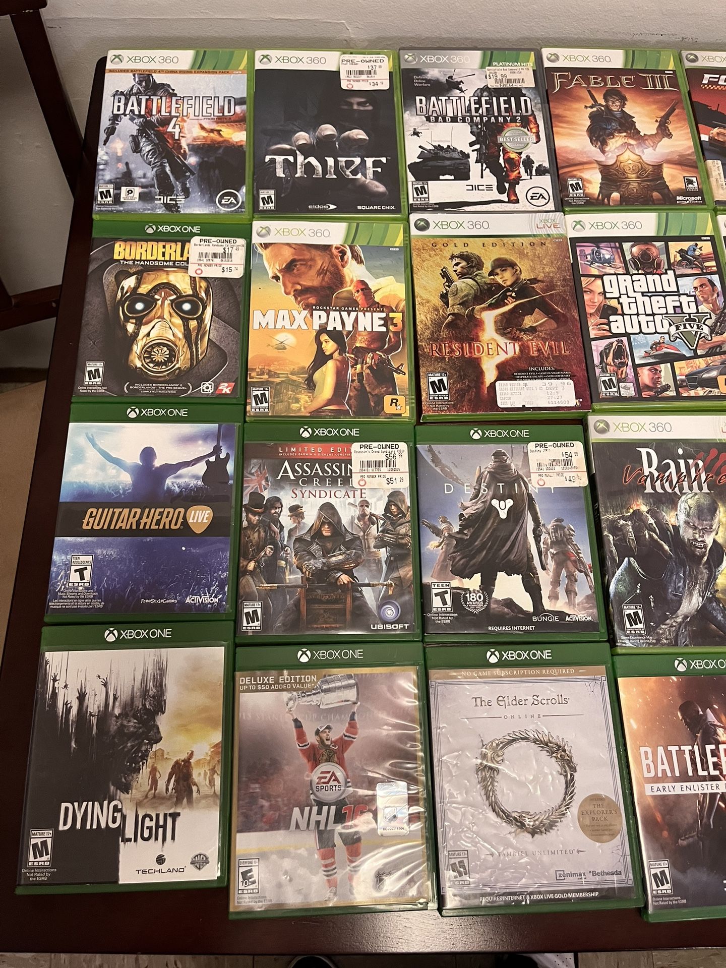 Xbox 360 games