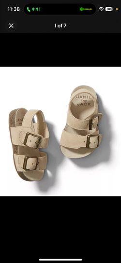 Janie And Jack 0-3 Months Sandals