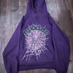 size small sp5der hoodie