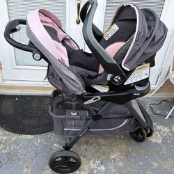 Stroller With Baby Carseat 