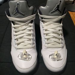 Jordan 5 reverse metallic size 9M