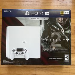 PS5 Pro PlayStation 5 Pro destiny 2 Limited Edition Glacier White for