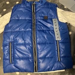 Calvin Klein Boys Shirt & Puffer Vest