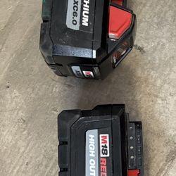 2 6.0 Milwaukee Battery’s