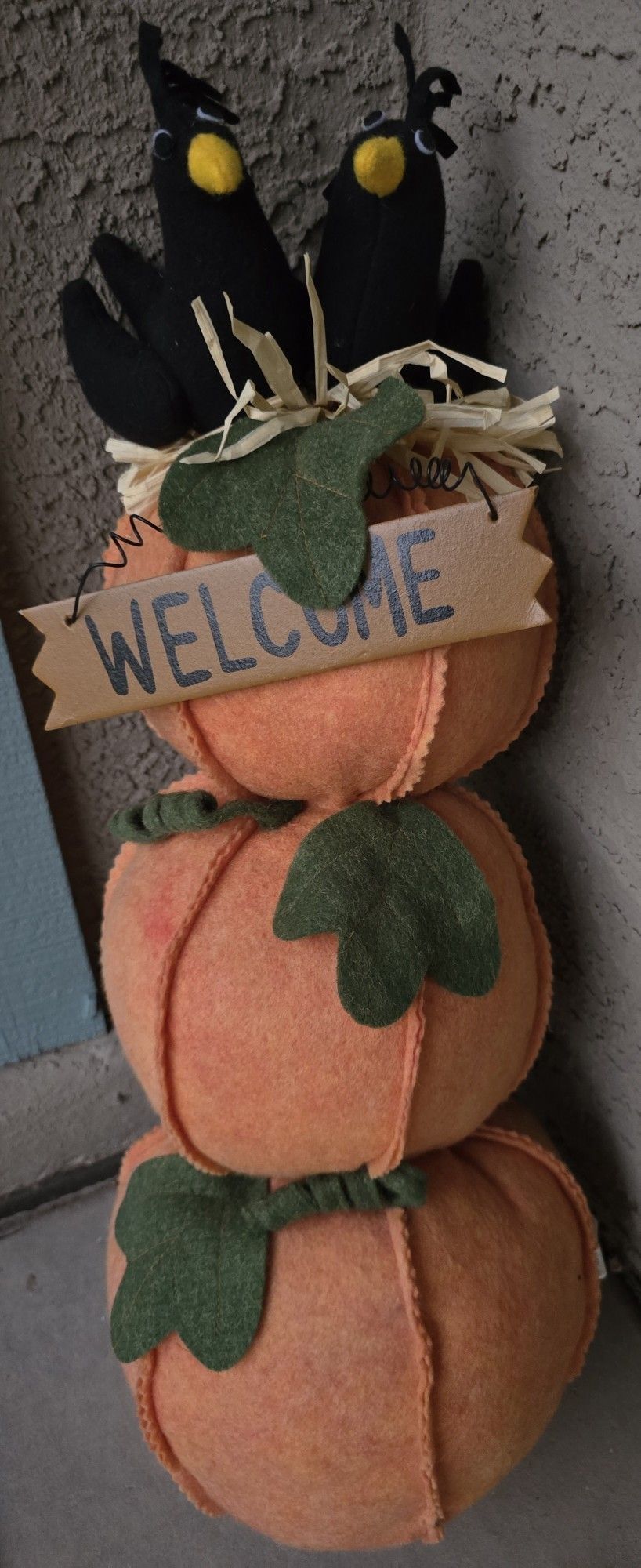 Fall Indoor/outdoor Welcome Figure