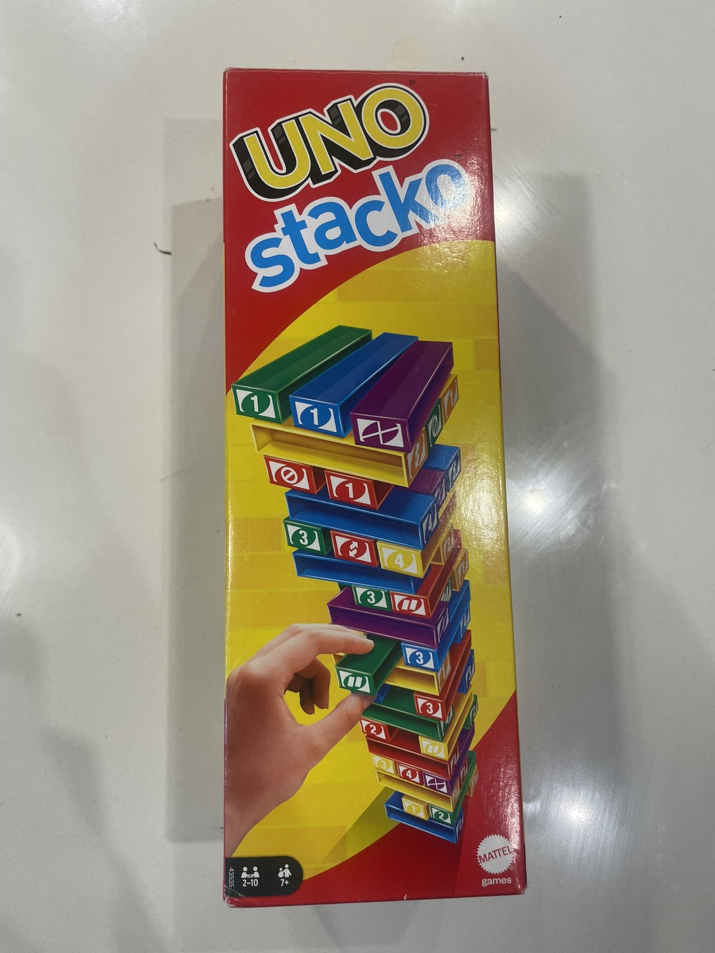 Uno Stacko Family Game Tower For Kids