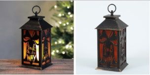 10.8-in Lighted Bell Battery-operated Christmas Decor