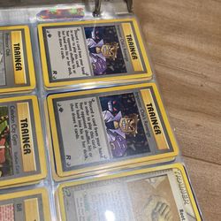 Pokemon Trainer Cards 