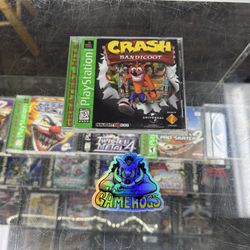 Crash Bandicoot Ps1 $45 Gamehogs 11am-7pm