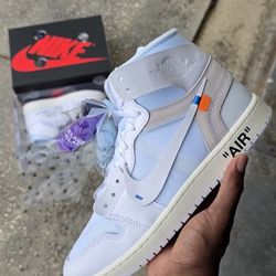 Jordan 1 High OG V.A.A (Off WHITE) Alaska Size 11