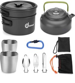 10pcs Camping Cookware