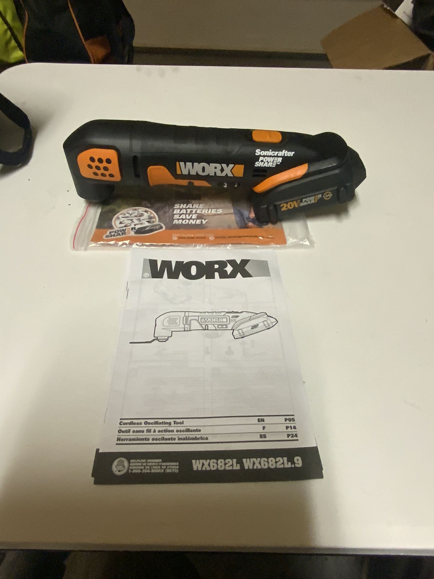 Worx WX682L.9 20V Oscillating Tool for Sale in San Antonio TX OfferUp