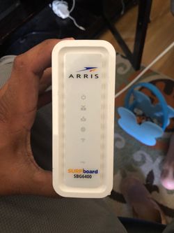 Arris gateway (both router and modem)
