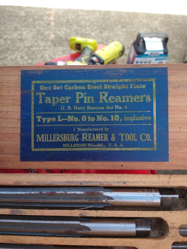 Millerberg Tapper Pin Reamer Set