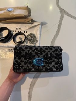 Coach Tabby purse with rhinestones