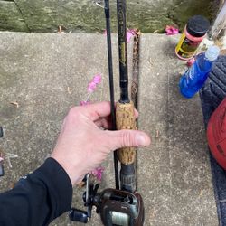2 Fishing Rods and Reels