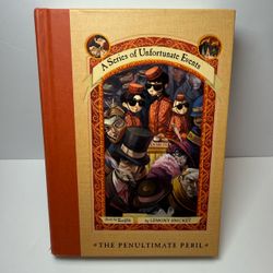 A Series of Unfortunate Events: #12 “The Penultimate Peril” HC 1st Edition Illustrated 2005