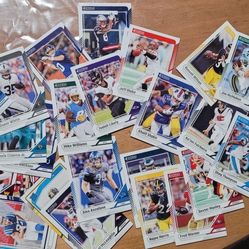 26 Football Cards 