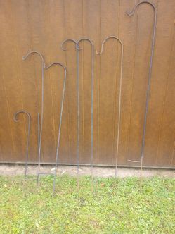 Hanging basket hooks