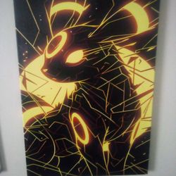 Umbreon Canvas Painting