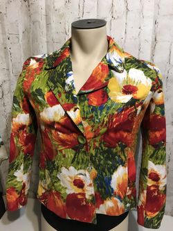 Chico’s blazer jacket size 1 women’s