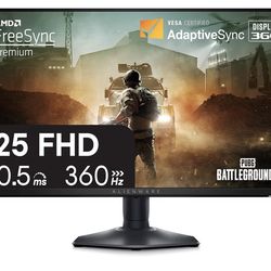 Alienware 25 Gaming Monitor - AW2523HF - 24.5 in - 360 hz - 0.5 ms