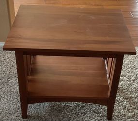 Two end tables  Twenty-five dollars each.