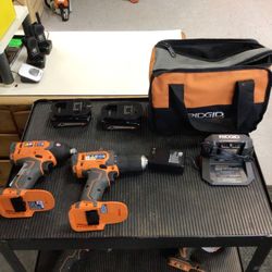 Ridgid Drill Set