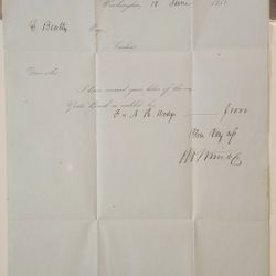1851 Bank of the Metropolis Notification Letter