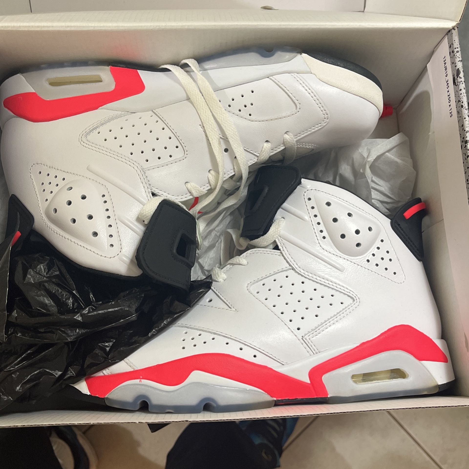 Jordan 6 Infrared Sz 9