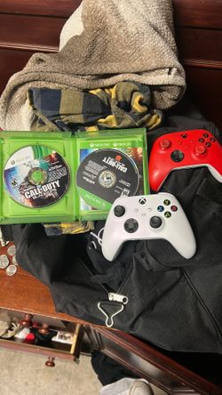 Xbox games/comtrollers