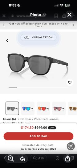 Oakley actuator