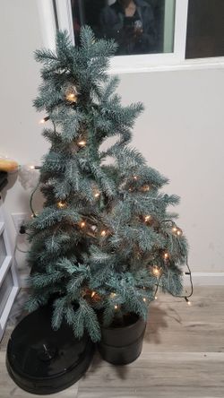 Christmas artificial mini tree for outdoor