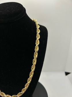 BRAND NEW 10KY Solid Rope Chain