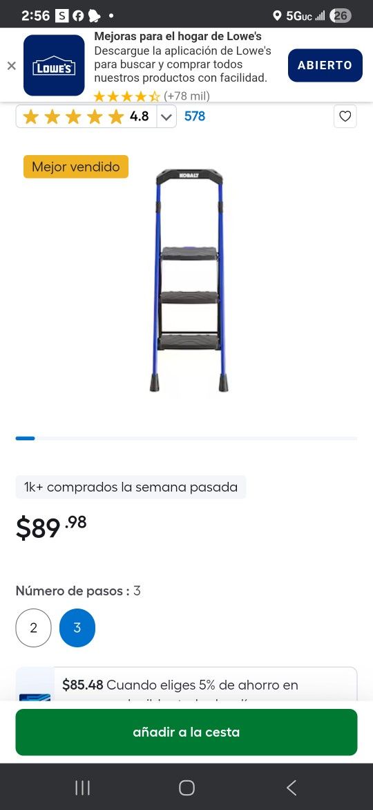 new ladder