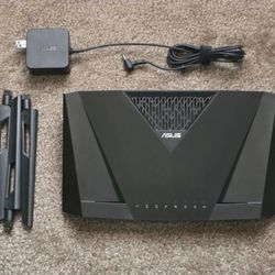ASUS Wireless RT-AC3100 Dual Band Gigabit Router Flashed with Merlin Firmware