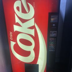 Coca Cola Soda Machine Perfect Working Cond