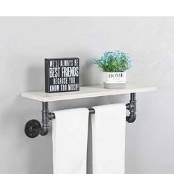 MBQQ 24" Industrial Pipe Bathroom Shelf - BRAND NEW